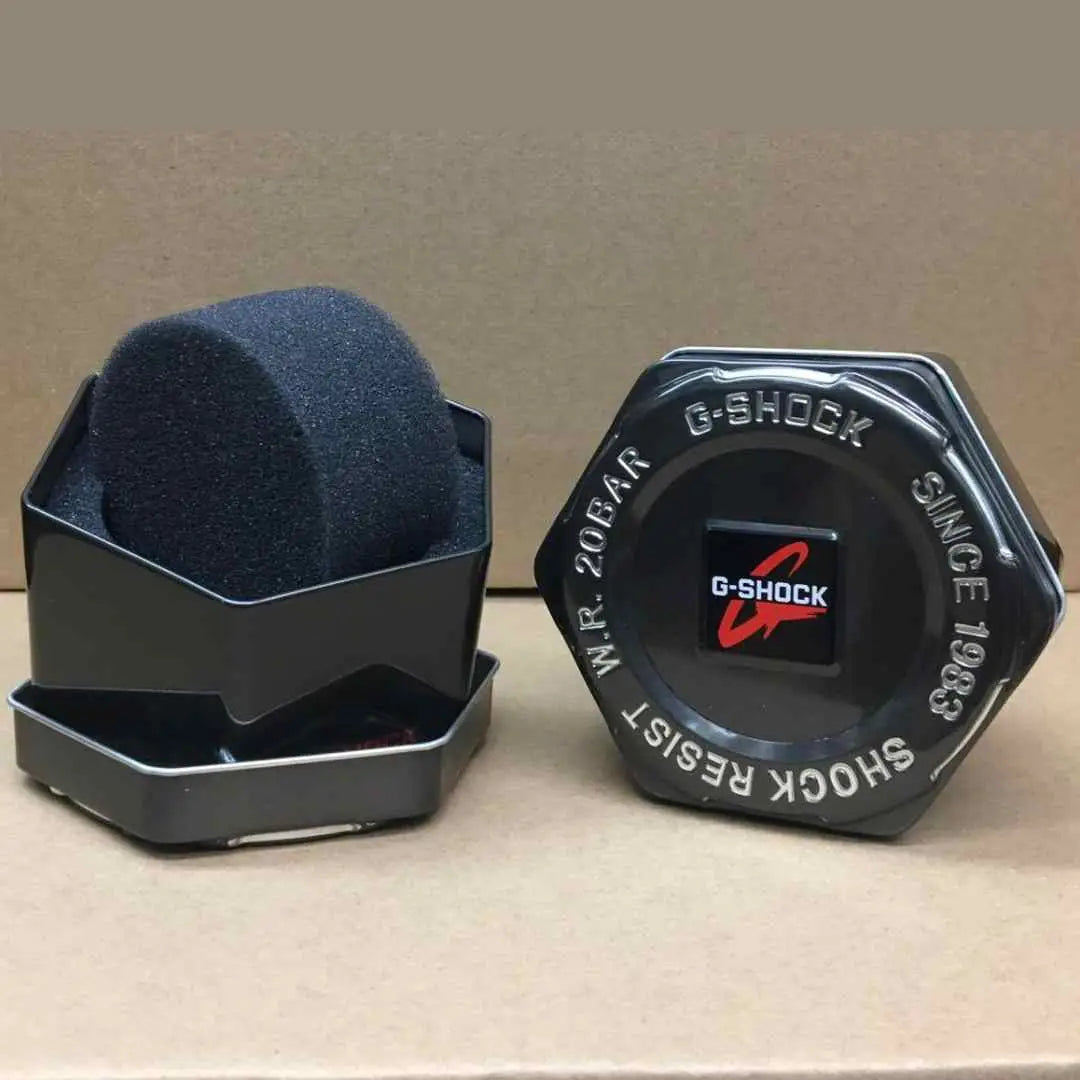 G-SHOCK-2100 METAL SILVER-BLACK