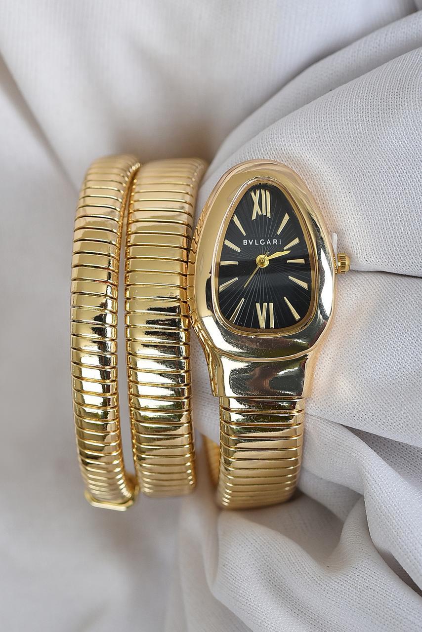 BVL SERPENTINE - GOLD STRAP SPIRAL - White Dial