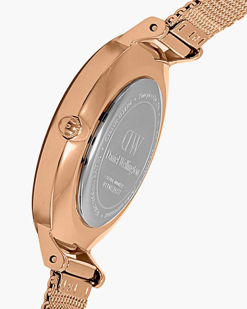 Daniel Wellington Classic Petite Gold Set | Black Dial Edition
