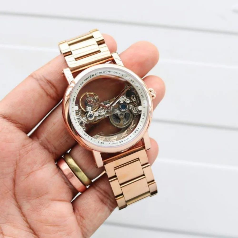 Patek Philippe Automatic Metal belt (Rose gold)