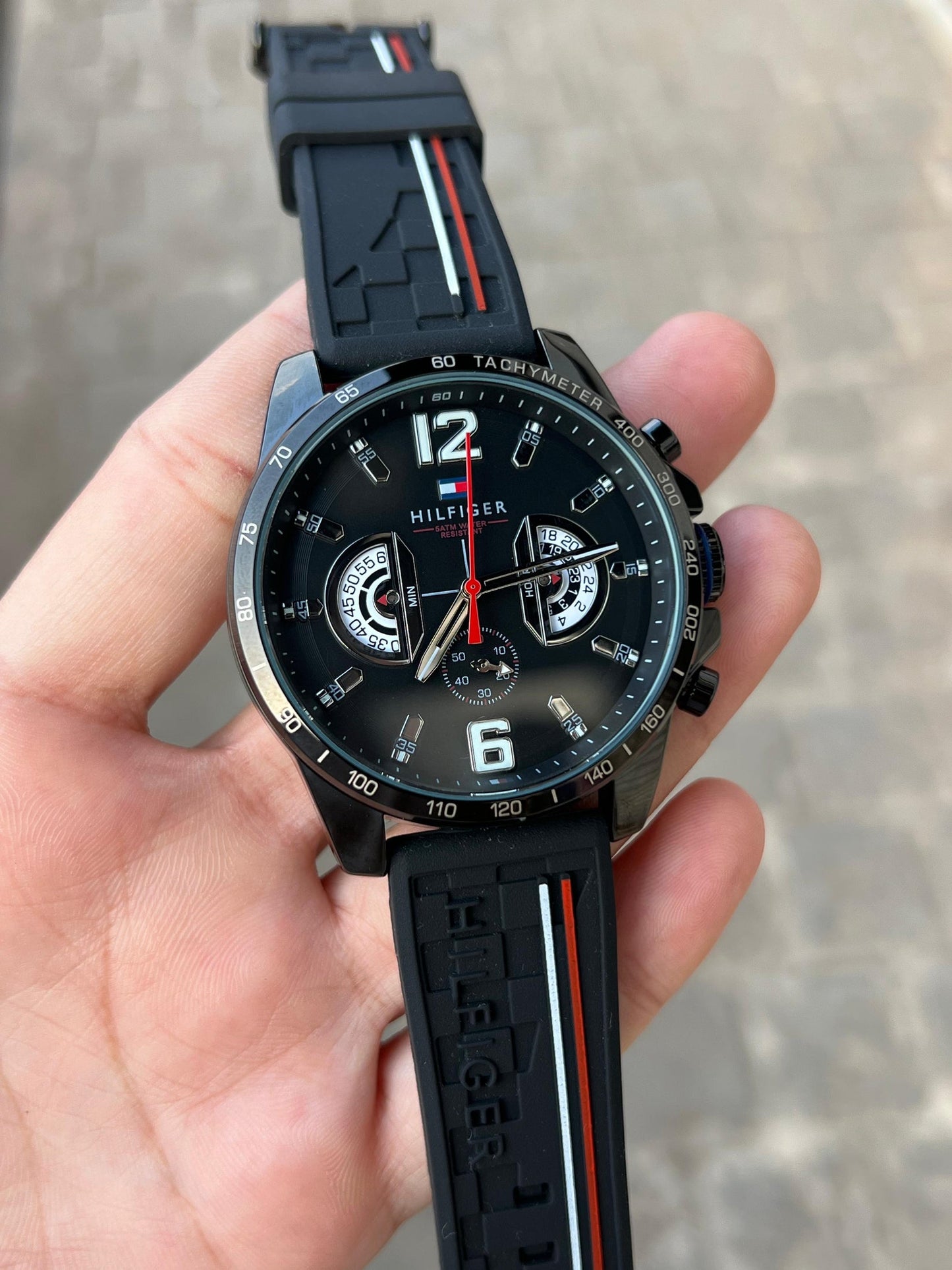 Tommy full black silicon