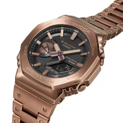 gshock 2100 full metal rose gold
