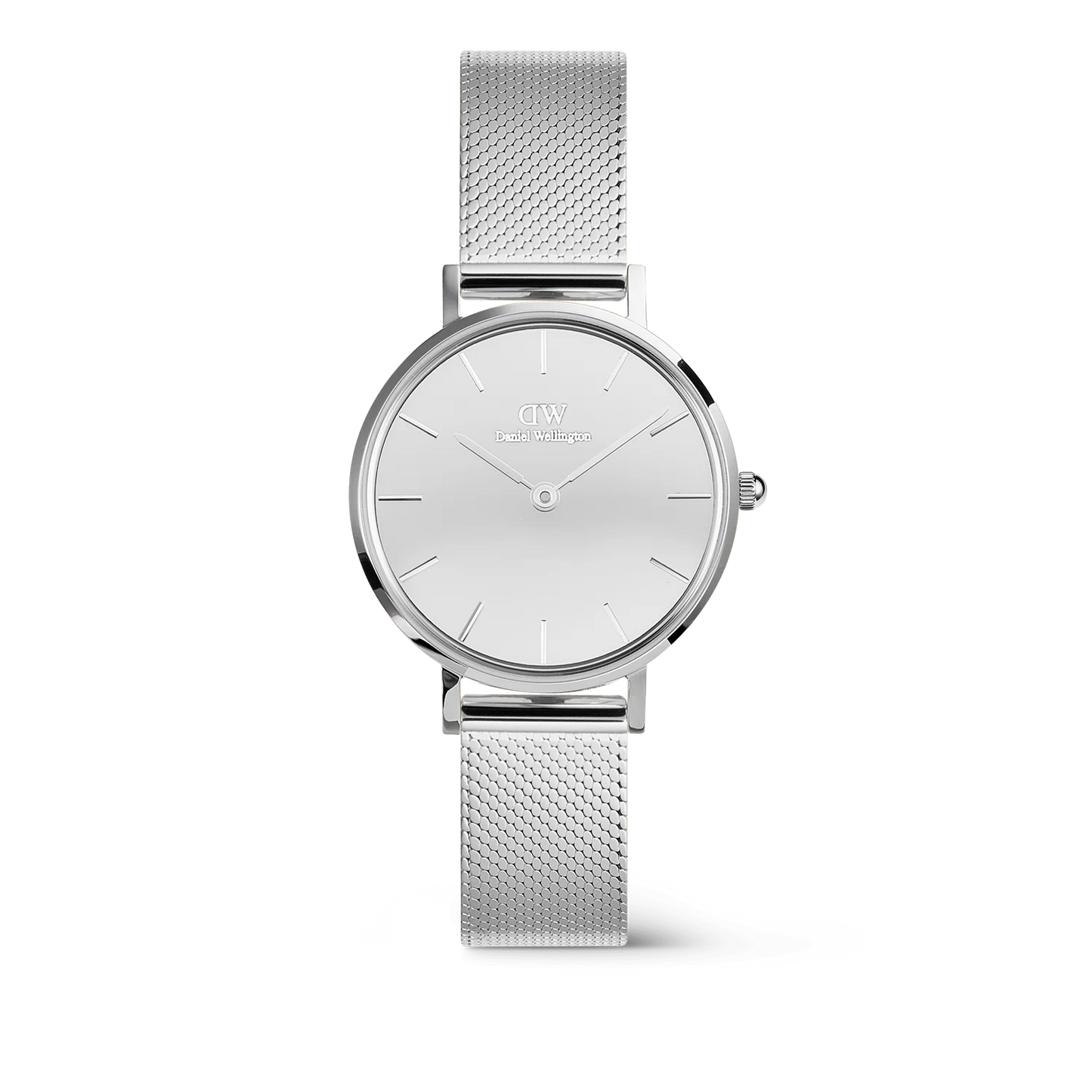 Daniel Wellington Classic Petite Couple Set | Silver Mesh Edition