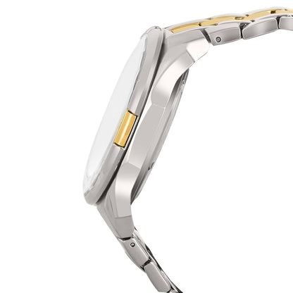 Casio Edifice EFR-539 | Silver-Gold Bold Edition