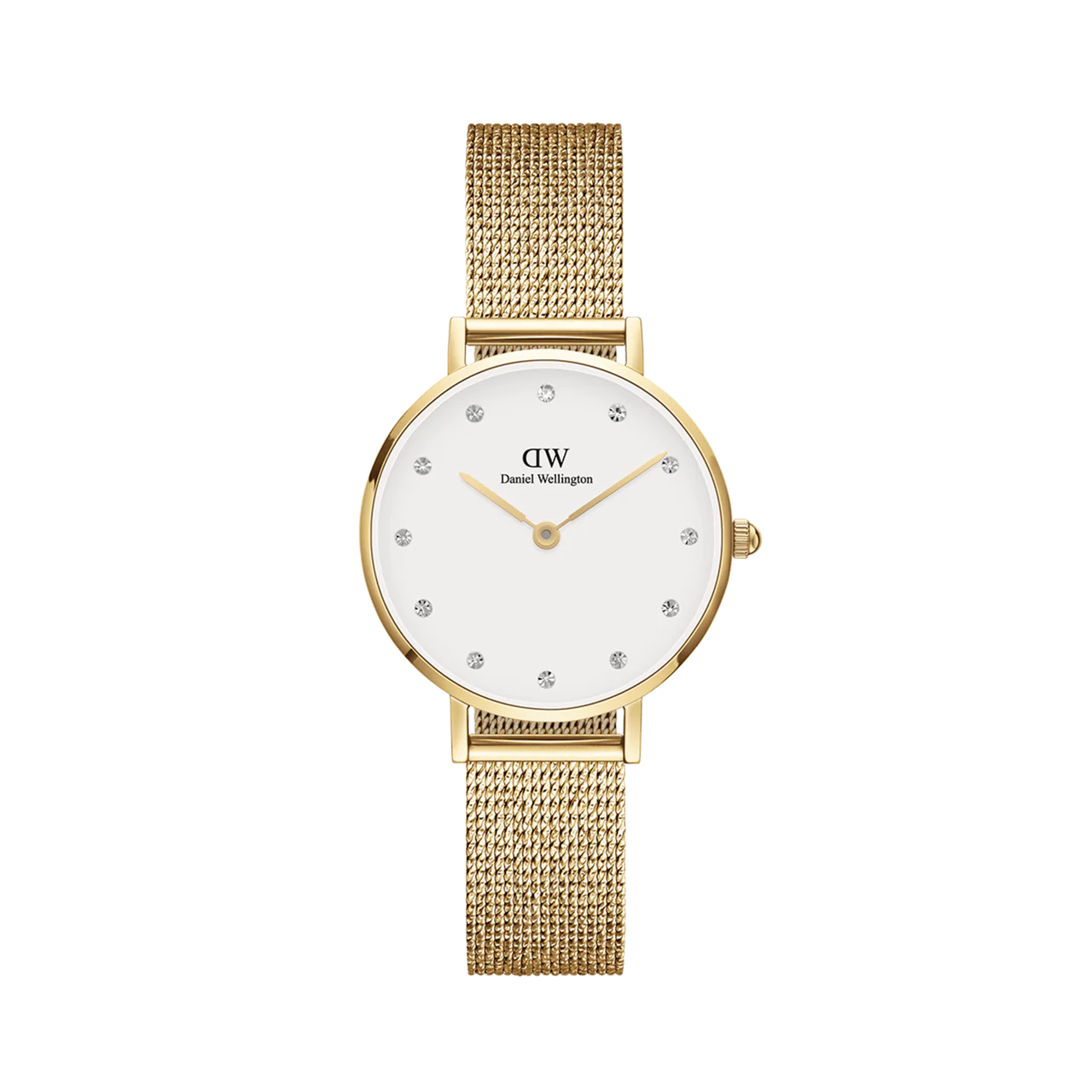 Daniel Wellington Petite Bondi Gold Set | White Dial & Gold Mesh