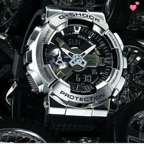 G-Shock GA-110CM “Chrome Metal Armor” Edition
