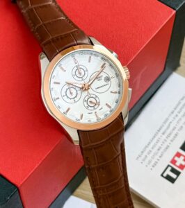 Tissot-Couturier Leather 1853 - Chronograph Watch