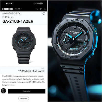 G-SHOCK 2100 - Neon Accent Series