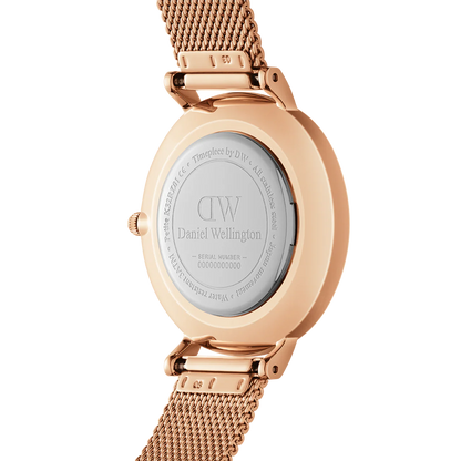 Daniel Wellington Classic Petite Melrose Couple Set | Rose Gold Mesh