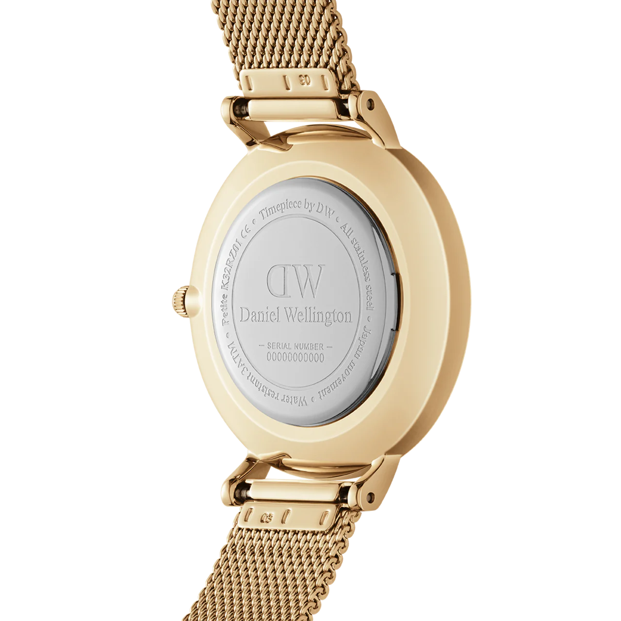 Daniel Wellington Petite Bondi Gold Set | White Dial & Gold Mesh