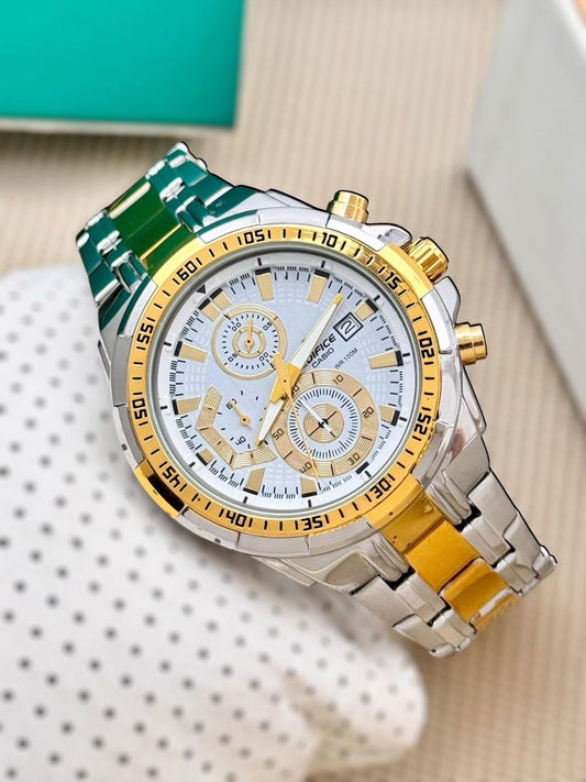Casio Edifice EFR-539 | White Dial Luxe Edition