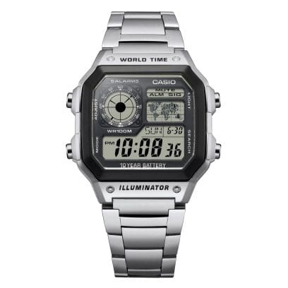 CASIO AE 1200 Illuminator - Silver Black
