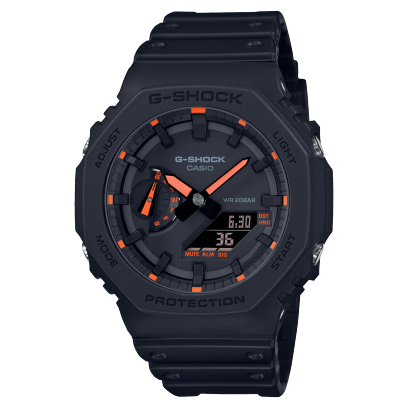 G-SHOCK 2100 Orange - Neon Accent Series