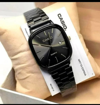 CASIO ANALOG FULL BLACK