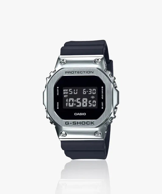 G-SHOCK 5600BB METAL BODY SILVER BLACK