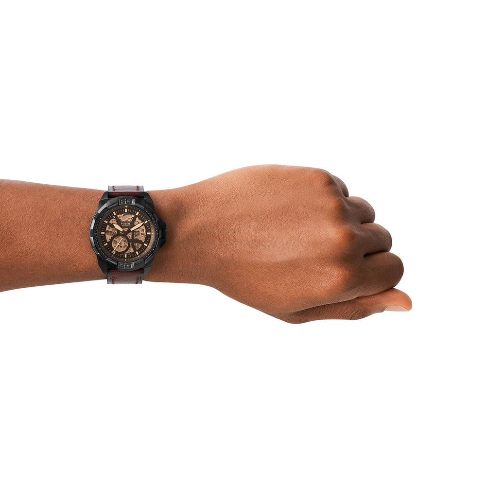 Fossil Brown leather Automatic  Me3219