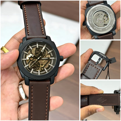 Fossil Bronson Me3219 Automatic leather