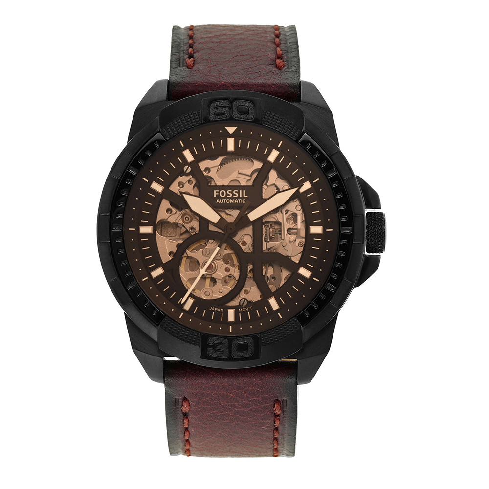 Fossil Brown leather Automatic  Me3219