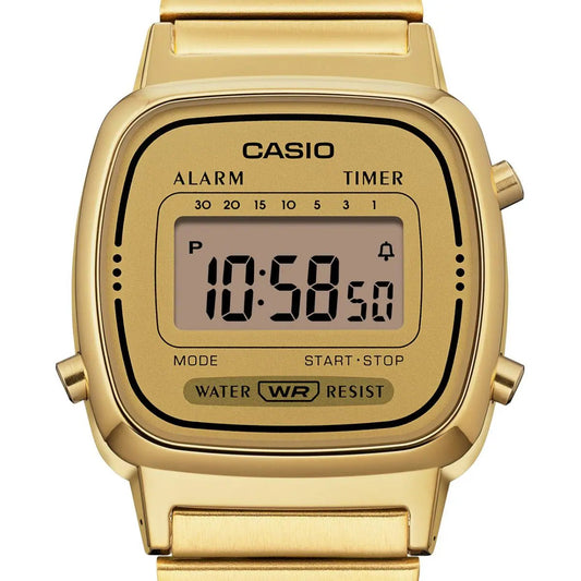 casio mini vintage gold